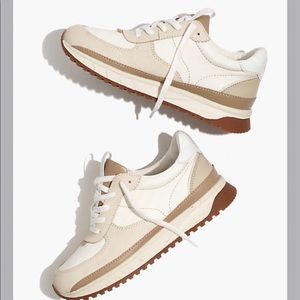 NEW!  Leather sneakers